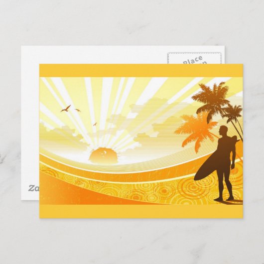 zonnebrandmiddel_breedbeeldscherm_vector-1.920 x 1 briefkaart (Voorkant / Achterkant)