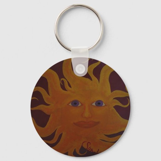 zonnebrandmiddel sleutelhanger (Voorkant)