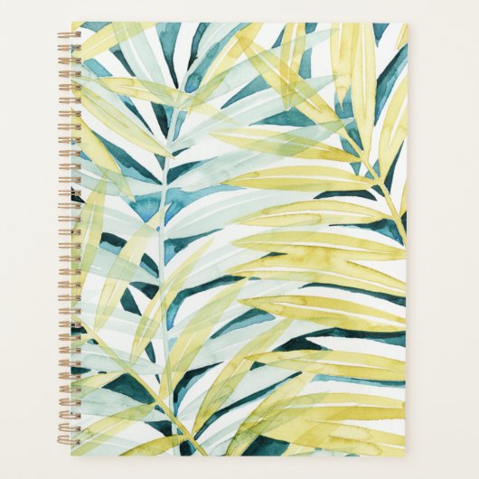 Zonnebrandpalmen - Palmbladeren Planner (Voorkant)