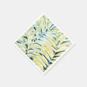 Zonnebrandpalmen - Palmbladeren Servet (Hoek)