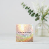 Zonnebrandslang Vierkante Visitekaartje (Staand voorkant)