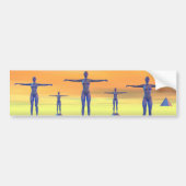 Zonnebril bumpersticker voor de toekomst (Voorkant)