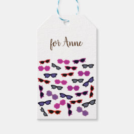 zonnebril cadeaulabel