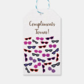 zonnebril cadeaulabel (Achterkant)