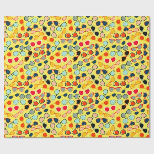 zonnebril cadeaupapier (Vlak)