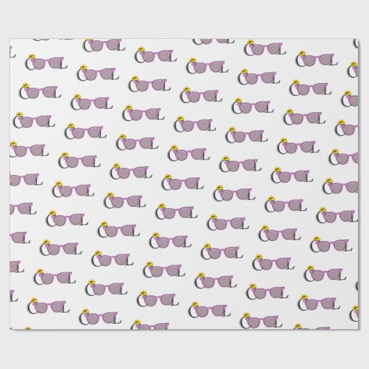 zonnebril cadeaupapier (Vlak)