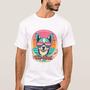 Zonnebril Chihuahua Sunset T-shirt
