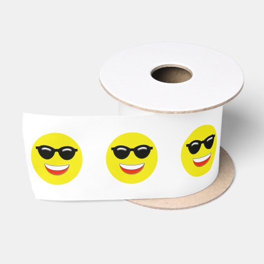Zonnebril Chill Cool Emoji Satijnen Lint (Spoel)