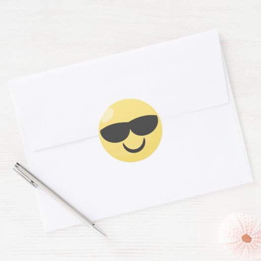 Zonnebril Cool Emoji Stickers (Envelop)