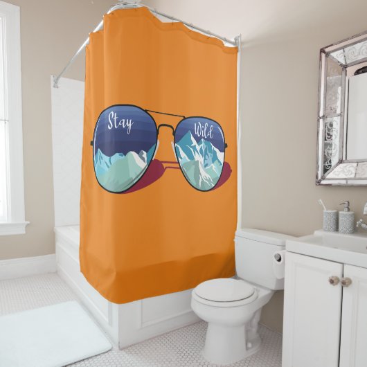 zonnebril douchegordijn (In situ)