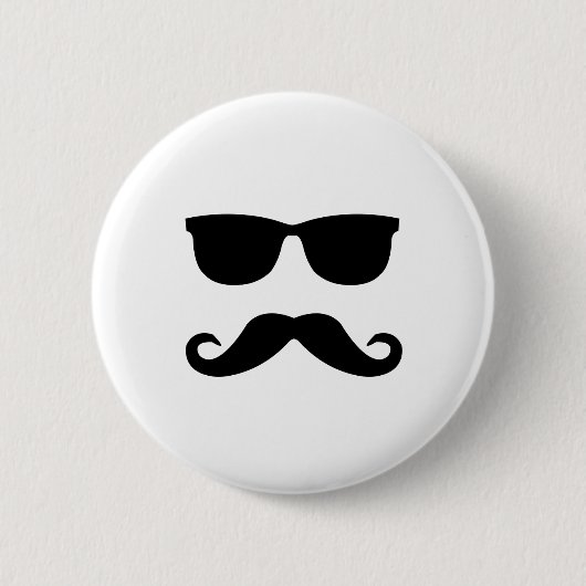 zonnebril en " trap " ronde button 5,7 cm (Voorkant)