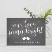 Zonnebril Favor Bord - Onze Liefde Straalt Helder (Staand voorkant)