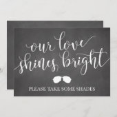 Zonnebril Favor Bord - Onze Liefde Straalt Helder (Voorkant / Achterkant)