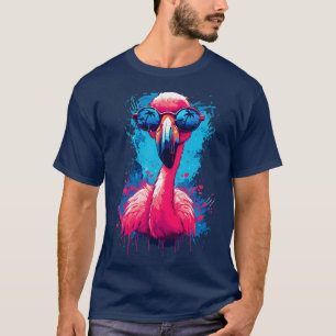 Zonnebril Flamingo Cadeaus Strand Zomer Grappige F T-shirt