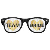 Zonnebril - Heart Fab Team Bruid Gouden Zwart (Voorkant)