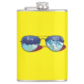 zonnebril heupfles (Voorkant)