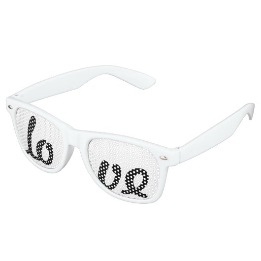 Zonnebril - liefde (Gekanteld)