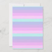 Zonnebril Llama Kids Verjaardagsuitnodiging Kaart (Achterkant)