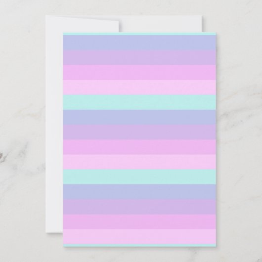 Zonnebril Llama Kids Verjaardagsuitnodiging Kaart (Achterkant)