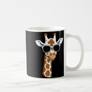 Zonnebril met Giraffen Gezicht Funny Giraffe Voor Koffiemok