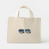 zonnebril mini tote bag (Achterkant)