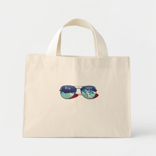 zonnebril mini tote bag (Voorkant)