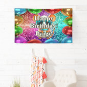 Zonnebril Muis Gepersonaliseerd karakter verjaarda Spandoek (Insitu)