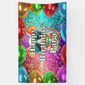 Zonnebril Muis Gepersonaliseerd karakter verjaarda Spandoek (Verticaal)