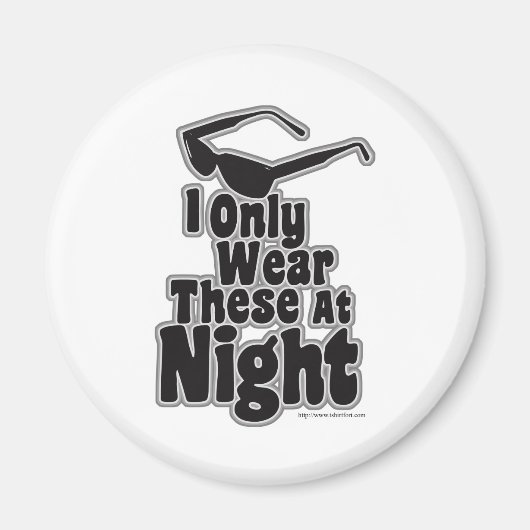 Zonnebril na donker magneet (Voorkant)