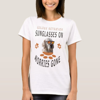 Zonnebril op t-shirt
