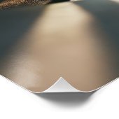 Zonnebril op Zand Perfect Poster (Hoek)