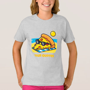Zonnebril Pizza Ontspannen op het Strand T-shirt