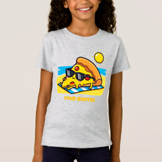 Zonnebril Pizza Ontspannen op het Strand T-shirt