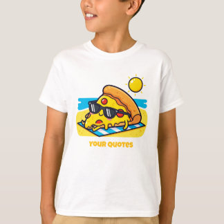 Zonnebril Pizza Ontspannen op het Strand T-shirt