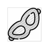 zonnebril rubberstempel (Afrduk)