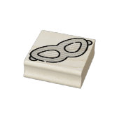 zonnebril rubberstempel (Stempel)