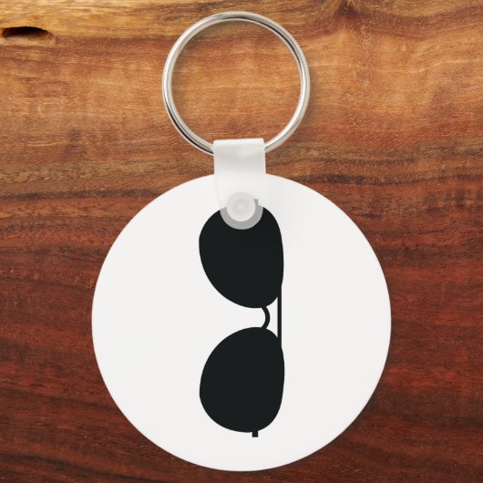 zonnebril sleutelhanger (Voorkant)