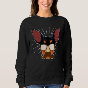 Zonnebril Snor Min Pin Hond Min Pinscher Trui