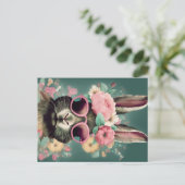 Zonnebril Spring Elegance met She Bunny Briefkaart (Staand voorkant)