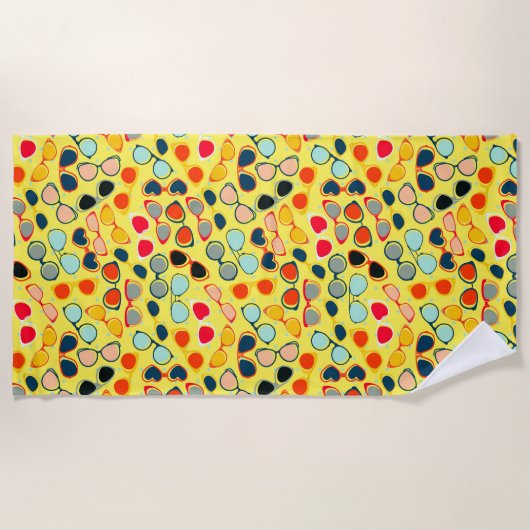 zonnebril strandlaken (Voorkant)