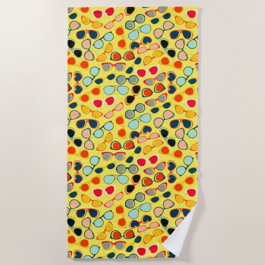 zonnebril strandlaken (Voorkant)