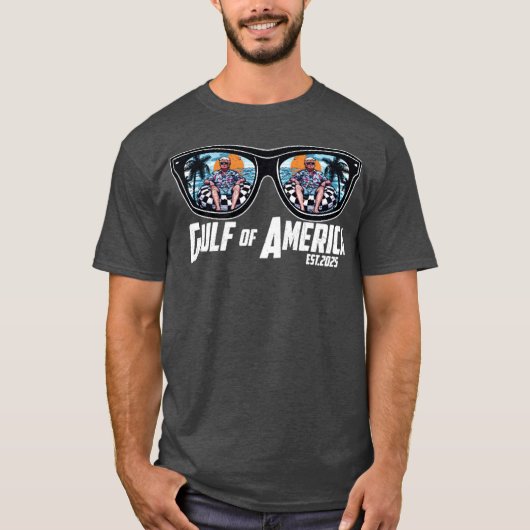 Zonnebril Trump Golf van Amerika T-shirt (Voorkant)