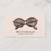  zonnebril, tweede handwerkplaats visitekaartje (Voorkant)