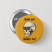 Zonnebril Uit Botten Uit Skull Speldje (Voorkant /achterkant)