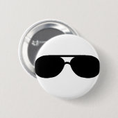 zonnebril van pimp ronde button 5,7 cm (Voorkant /achterkant)