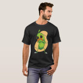 Zonnebril Veggie Komkommer snor Cool Pickle T-shirt (Voorkant volledig)