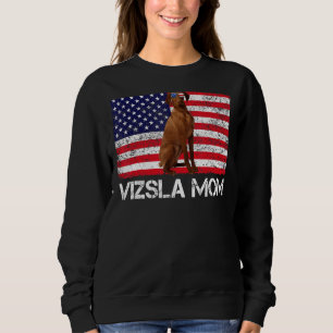 Zonnebril Vizsla mam Flag American Usa Dog Trui