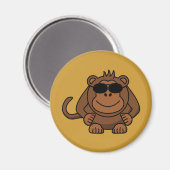 zonnebril voor een aap magneet (Voorkant / Achterkant)