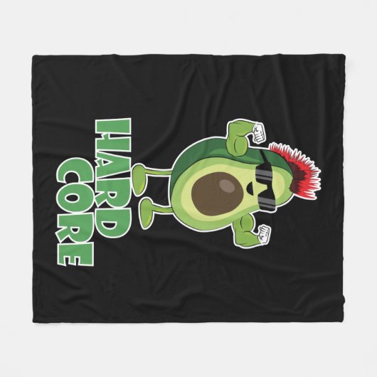 zonnebril voor hardcore fleece deken (Voorkant (Horizontaal))