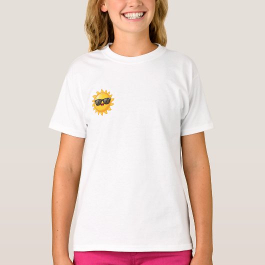 Zonnebril voor Kids T-shirt (Voorkant)